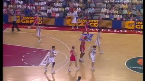 "TDK Manresa vs Tau Vitoria" 4°GAME FINAL LIGA ACB'98 (04 de Junio, 1998) en español