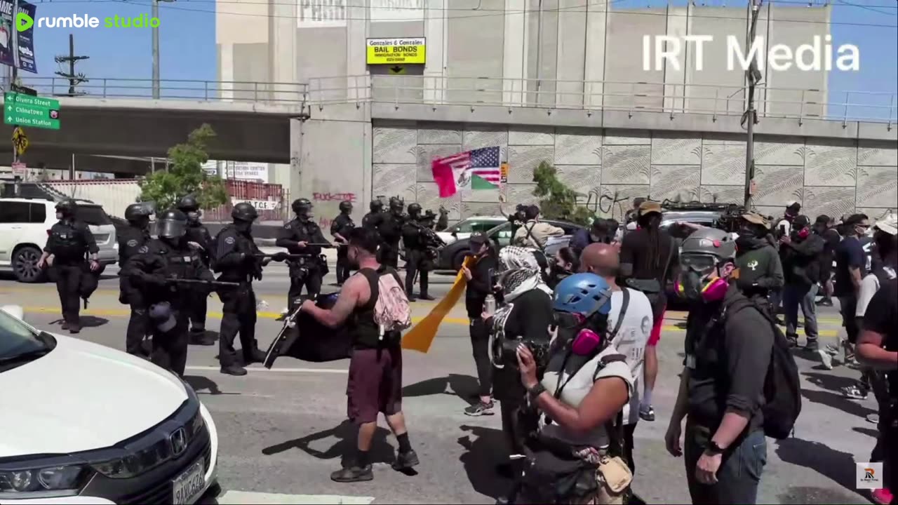 la protests