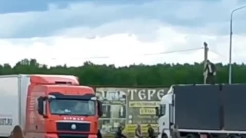 Operation Web: Local Civilian Heros Attacked One of the Drone Launching Trucks