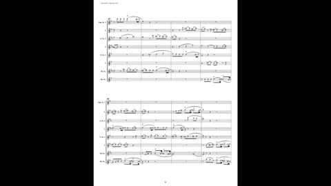 W.A. Mozart – Fugue in C Minor, K426 (Saxophone Octet)