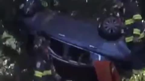 Dashcam Captures Car Flying Over Freeway — Long Island Airborne Crash