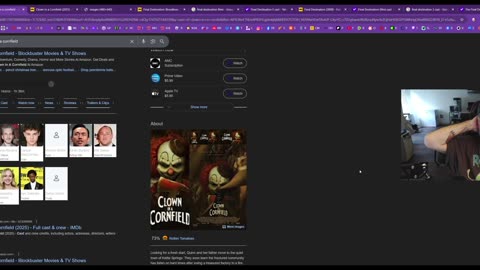Clown in a Cornfield