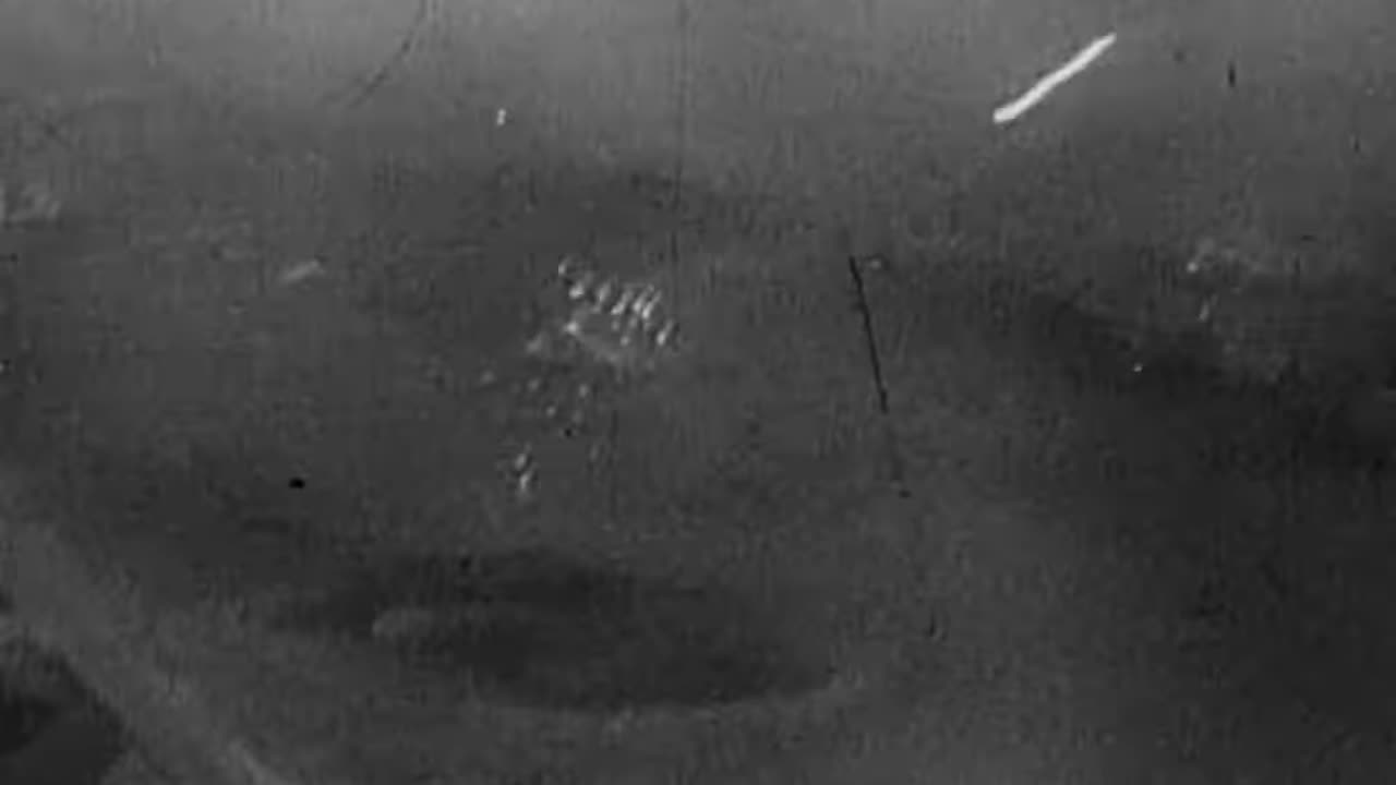 Handley Page Harrow RAF transports under fire from a Luftwaffe fighter during Operation Bodenplatte