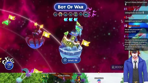 Astro Bot and the Tentacle Galaxy