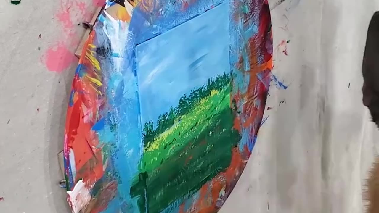 artistic doggy