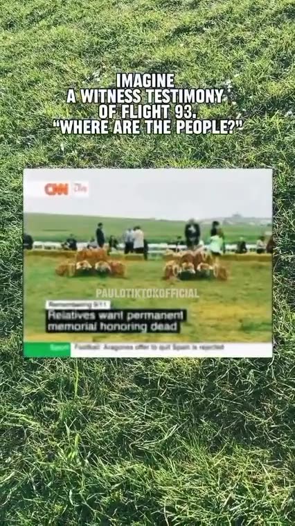 EYEWITNESS ACCOUNT ✈💥 OF FLIGHT 93 CRASH