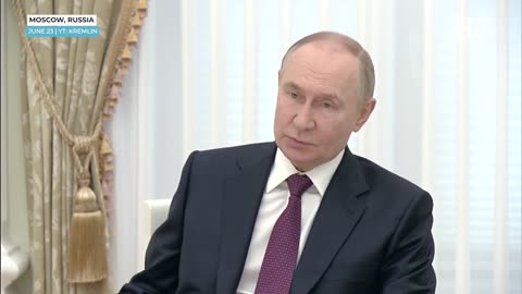Speech in English_ Fuming Putin Caught on Cam With Araghchi_ US Faces Wrath Over Iranian Strikes