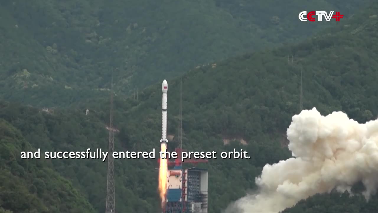 China Successfully Launches New Test Satellite|#sunmax966