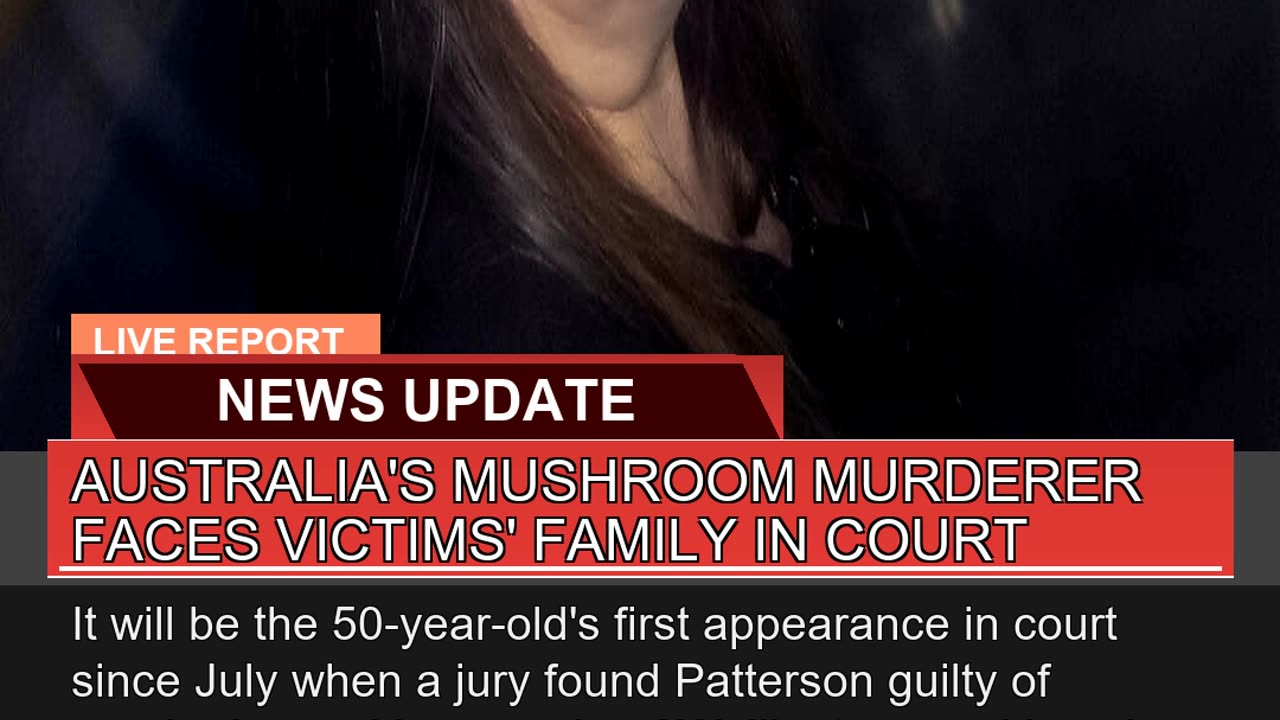 Australias Mushroom Murderer Faces Victims Famil