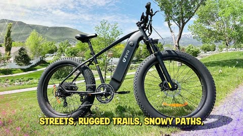 DYU King 750 Lite Electric Bike 750W Motor, 18AH Battery 4.0 Fat Tire Electric Bike