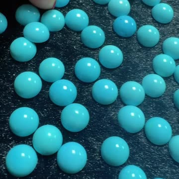 250606-6 Sleeping Beauty Turquoise Cabochon: Condense the Galaxy into a Tiny Space