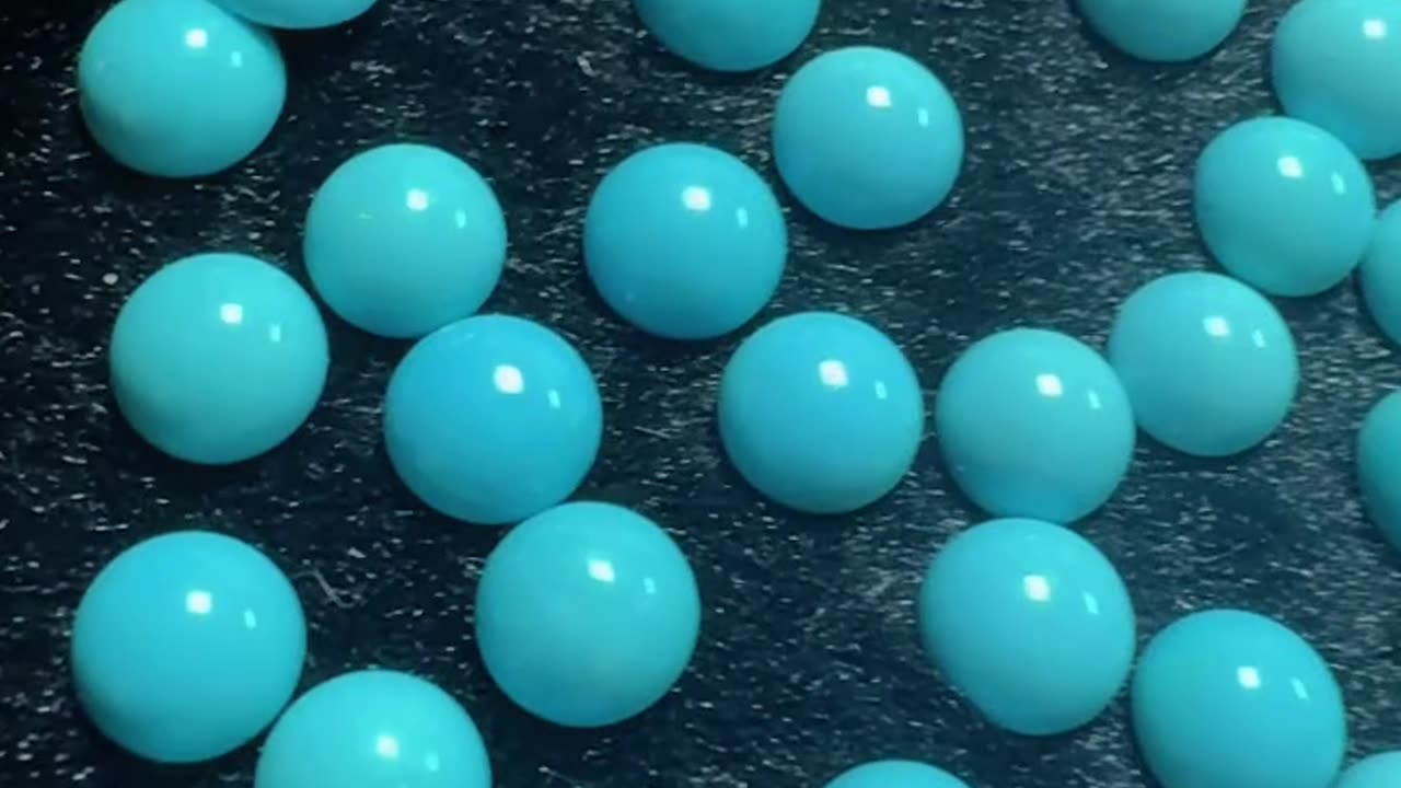 250606-6 Sleeping Beauty Turquoise Cabochon: Condense the Galaxy into a Tiny Space