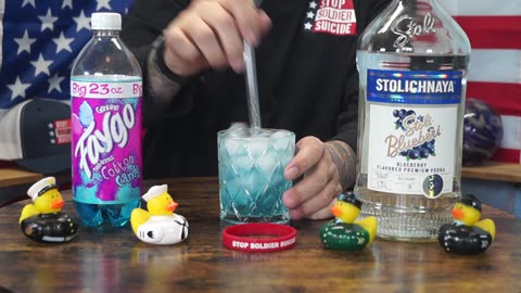 Thomas Ruddy - Stoli Blueberri Vodka & Faygo Cotton Candy Soda