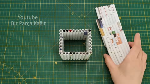 DIY, WASTE PAPER CRAFTS