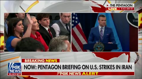 Hegseth Scorches 'Deep State' Fox Reporter During Tense Presser