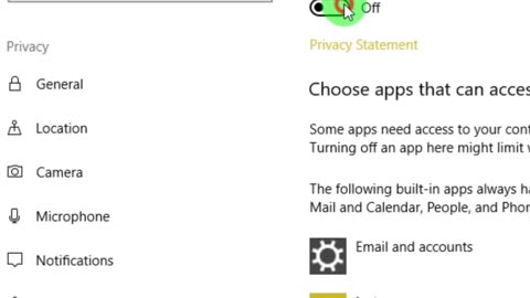 how to choose apps that can access contacts