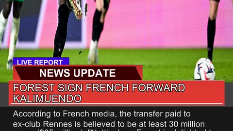 Forest Sign French Forward Kalimuendo