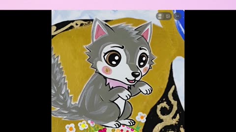 ANIMATING MY PAINTINGS BY MEDYHNE