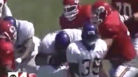 Brock Lesnar football fight