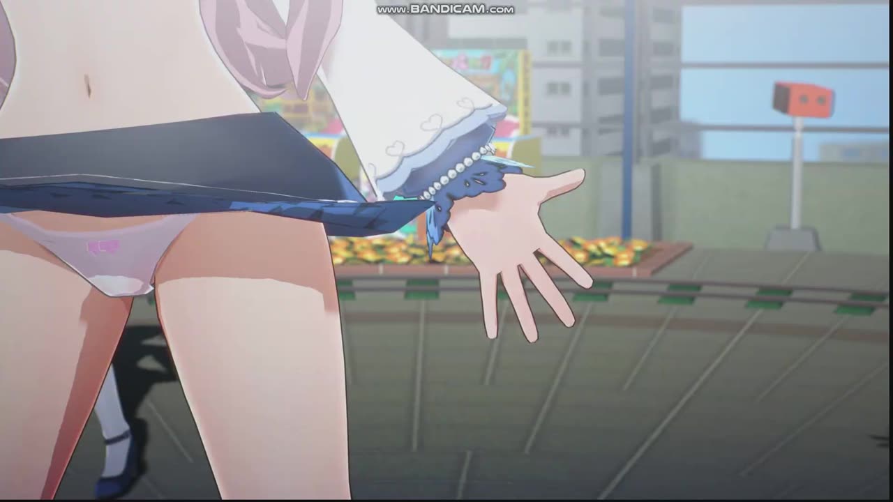 A group of idols dressed in sexy idol costume are dancing in living,song called ライアー・ルージュ
