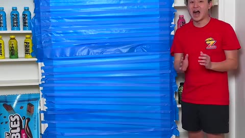 Can a Wall of Tape Stop a Sumo Wrestler?