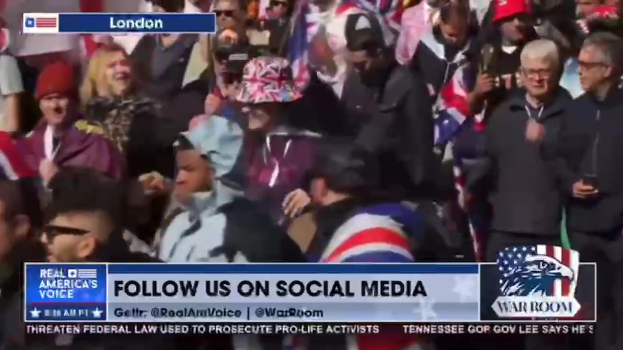What’s happening in London today is incredible