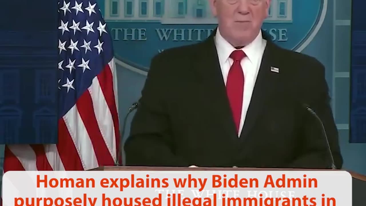 Homan on illegals being housed in hotels