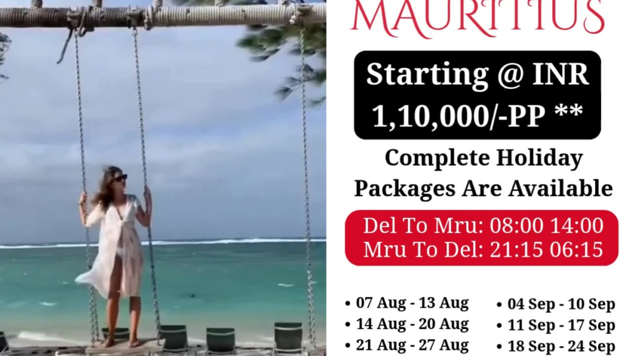 Best Mauritius tour package in hisar