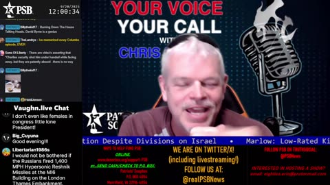 2025-09-20 23:58 EDT - Your Voice, Your Call: with Chris Moore
