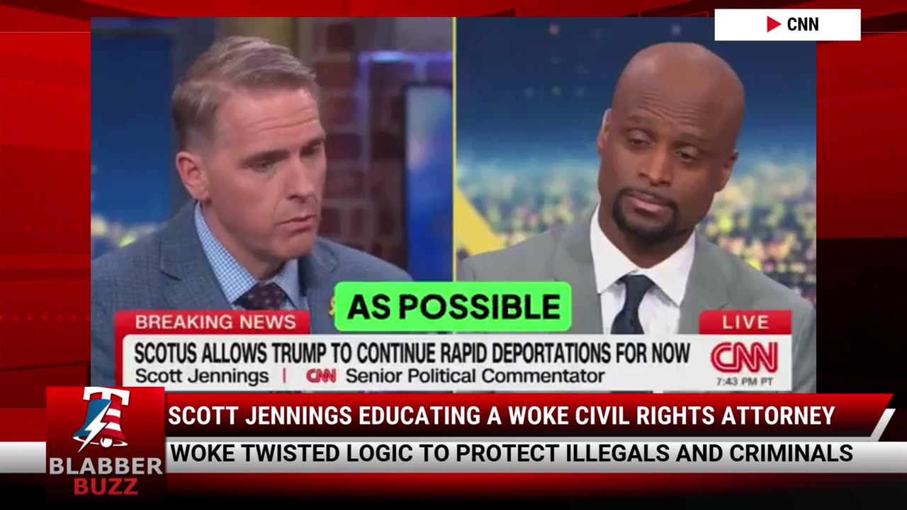 Scott Jennings Educating A Woke Civil Rights Attorney
