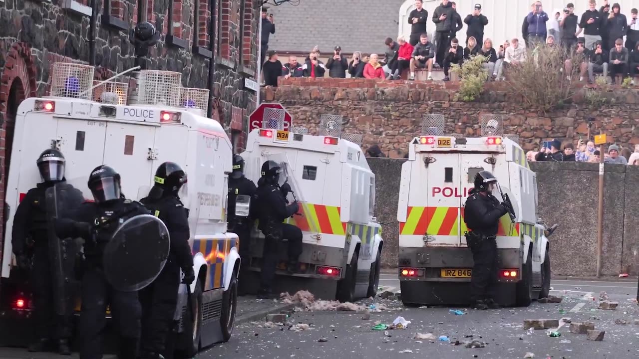 For the second consecutive day, riots have erupted in Ballymena, Northern Ireland