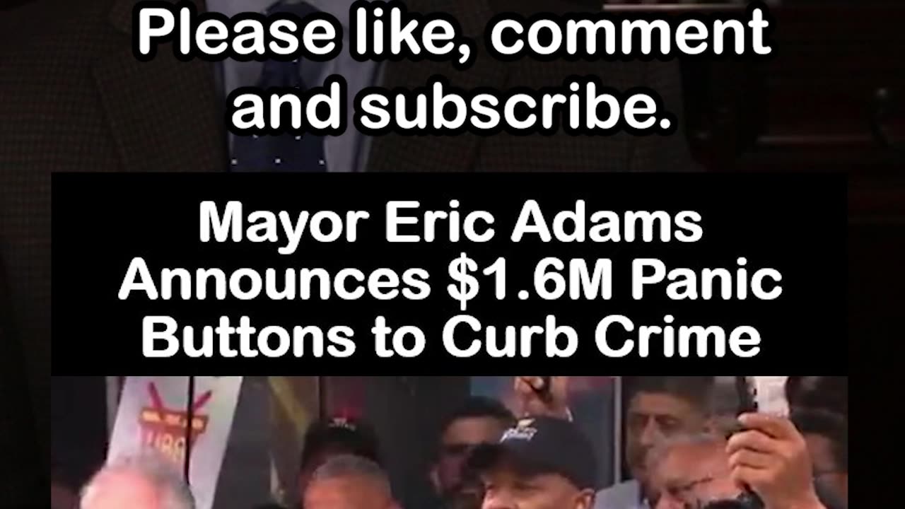 Mayor Eric Adams Announces $1.6M Panic Buttons to Curb Crime