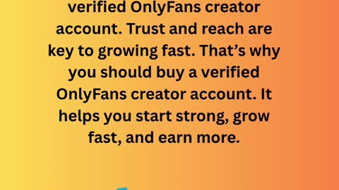 How to Buy a Verified OnlyFans Creator Account Safely in 2026 ...