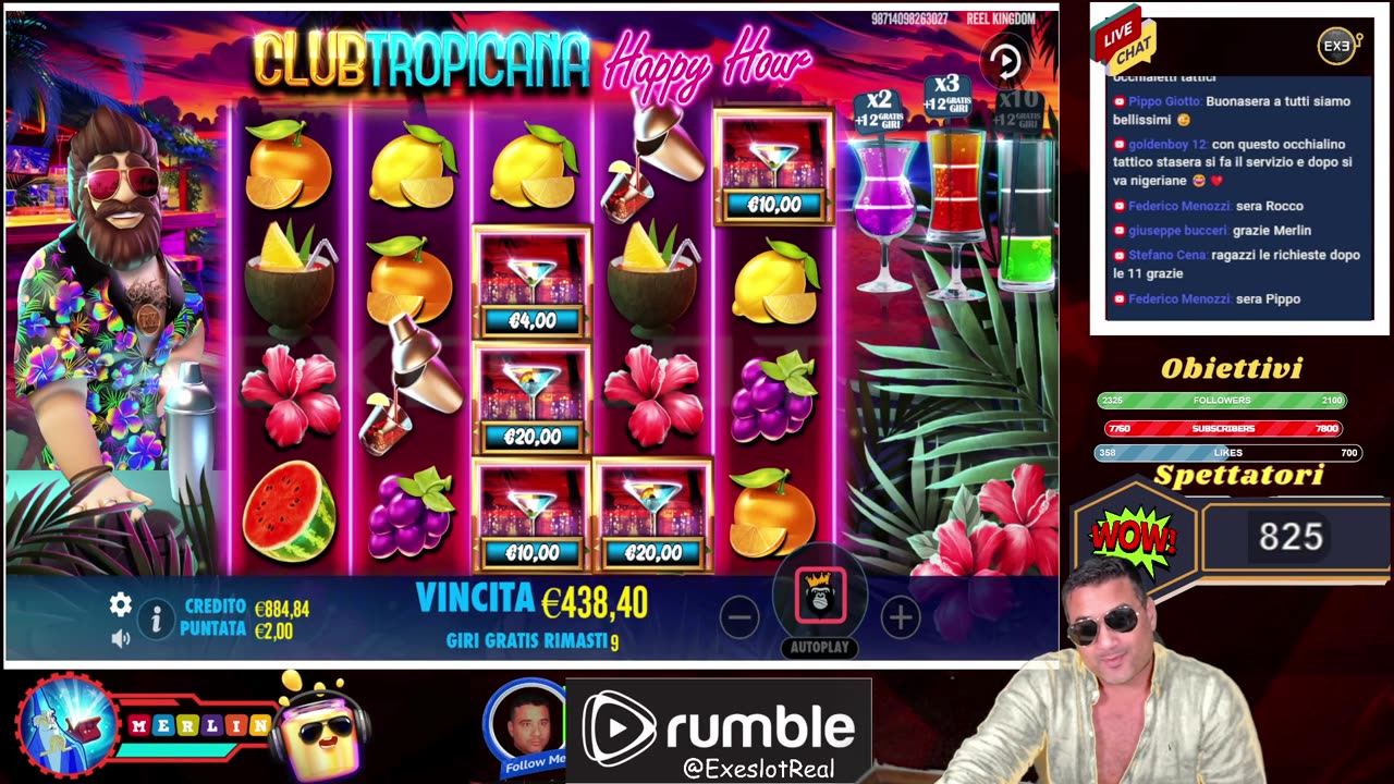 MERLIN in LIVE ore 21:00