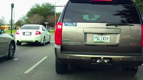 Stopping Behind Various Vehicles Compilation V.5