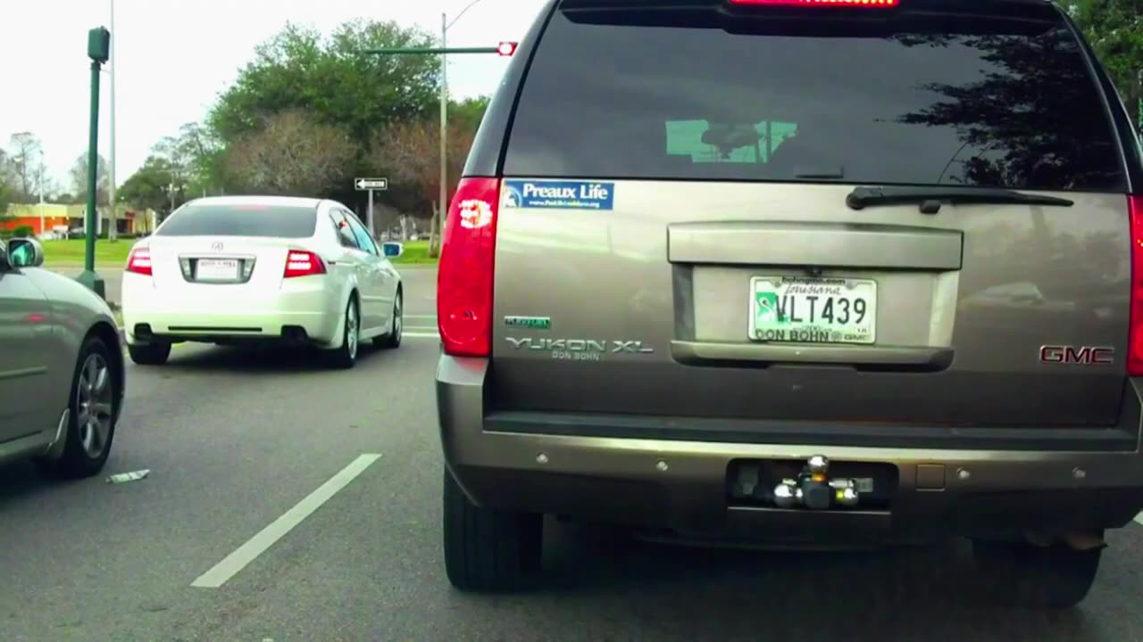 Stopping Behind Various Vehicles Compilation V.5