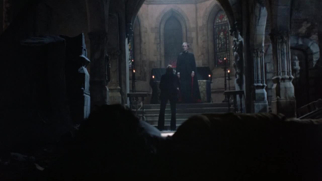 "Dracula A.D. 1972" Starring Christopher Lee and Peter Cushing
