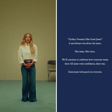 American Eagle REFUSES to apologize to the Left over their Sydney Sweeney ad