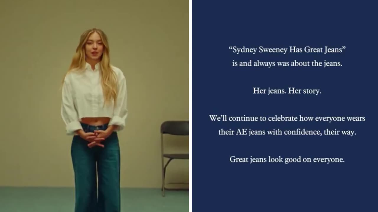 American Eagle REFUSES to apologize to the Left over their Sydney Sweeney ad