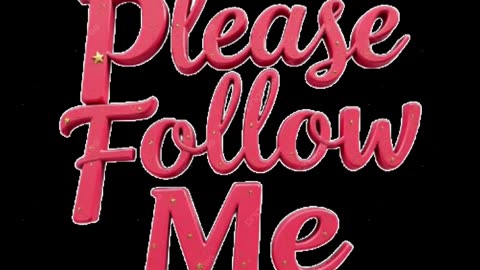 Please follow me