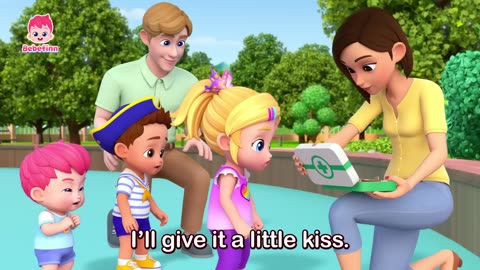 Ouch! Bebefinn Got A Boo Boo! | EP114 | Boo Boo Song In The Park | Fun Nursery Rhymes for Kids