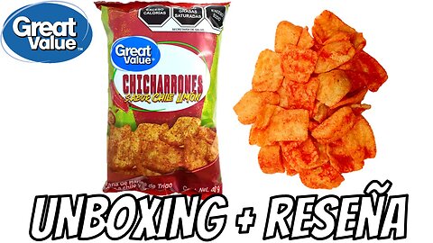 CHICHARRONES SABOR CHILE LIMÓN - GREAT VALUE