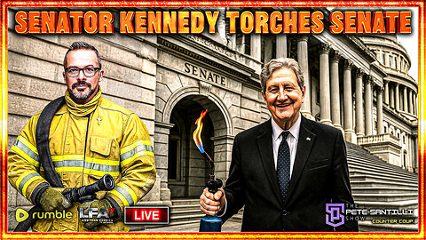 Kennedy TORCHES Do-Nothing Senate “We’ve Been Sitting on Our Ice-Cold, Lazy Butts…” | COUNTER COUP WITH PETE SANTILLI 11.7.25 5PM