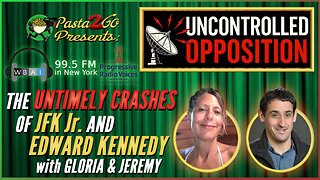 CIA Linked to JFK Jr. Plane & E. Kennedy Car Crashes - Uncontrolled Opposition LIVE for WBAI in NYC