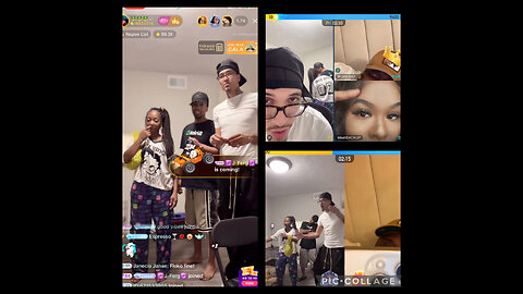 21 BAD BIH & DROSKI LINK WITH FLOCKO & MOET GETS IN HER FEELINGS! BIGO LIVE