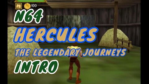 N64 Intro - Hercules The Legendary Journeys Epic Quest Cinematic