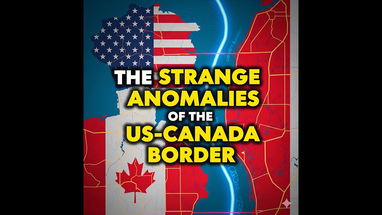 The Strange Anomalies of the US-Canada Border