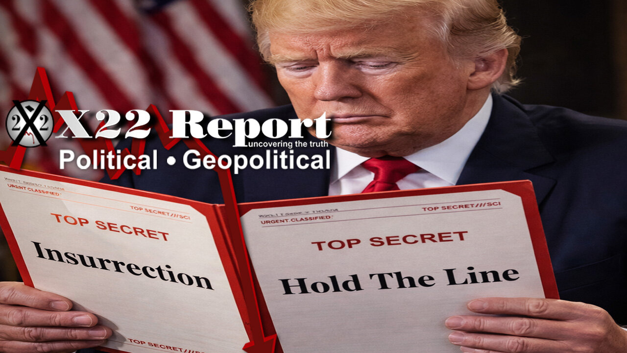 Ep 3825b - This Is A War Between The American People & Criminal Syndicate,Hold,Whites Of Their Eyes