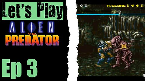 Let's Play Alien Vs Predator - 03 Like A Blade Movie