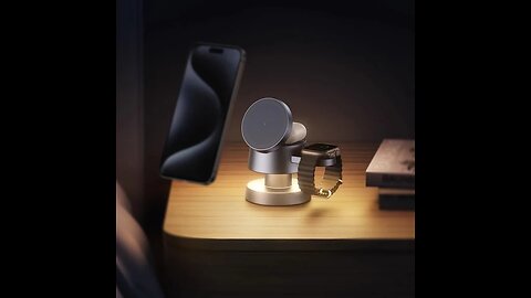 Portable Mushroom Lamp 4-in-1 Magnetic Charging Stand